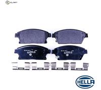 Brake Pad Set HELLA 8DB 355 015-241 Fits Cadillac Chevrolet Opel Vauxhall