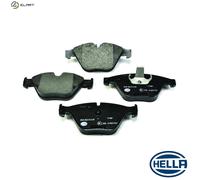 Brake pads 8DB 355 015-391 HELLA for BMW 7 5 5 Touring 6 6 Convertible