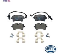HELLA 8DB 355 016-061 Brake pad set