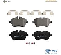 BRAKE PAD SET DISC BRAKE 8DB 355 017-041 FOR MITSUBISHI VOLVO 4G13 1.3L 4cyl