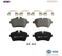 HELLA 8DB 355 017-061 Brake pad set