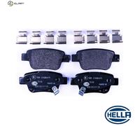 HELLA 8DB 355 017-331 Brake pad set