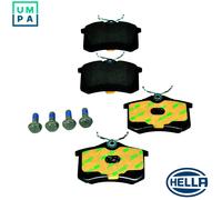 HELLA 8DB 355 017-711 Brake pad set