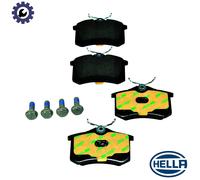 HELLA 8DB 355 017-711 Brake pad set