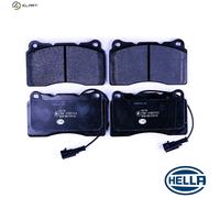 HELLA 8DB 355 018-361 Brake pad set