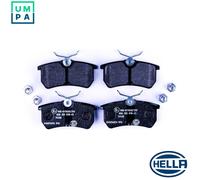 Brake pads 8DB 355 018-411 HELLA for FORD FOCUS I FOCUS I Saloon FOCUS I Turnier