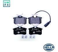 HELLA 8DB 355 018-601 Brake pad set