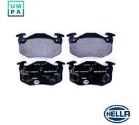 HELLA 8DB 355 018-951 Brake pad set