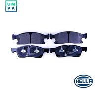 HELLA 8DB 355 019-701 Brake pad set