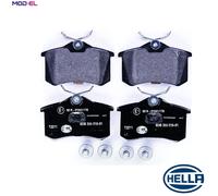 BRAKE PAD SET DISC BRAKE 8DB 355 019-911 FOR RENAULT CLIO/III/Hatchback/Van 1.5L