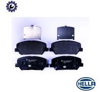 BRAKE PAD SET DISC BRAKE 8DB 355 020-591 FOR HYUNDAI KIA D4FC 1.4L G4FC 1.6L