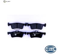HELLA 8DB 355 021-701 Brake pad set