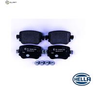 HELLA 8DB 355 021-911 Brake pad set