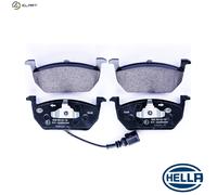 HELLA 8DB 355 021-951 Brake pad set