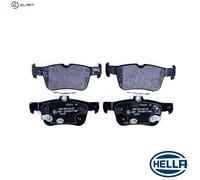 HELLA 8DB 355 023-301 Brake pad set