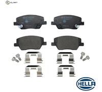 BRAKE PAD SET DISC BRAKE 8DB 355 025-111 FOR DODGE FIAT EAV 1.4L EJM 1.6L 4cyl