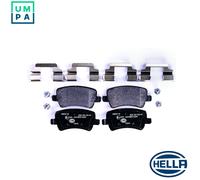 BRAKE PAD SET DISC BRAKE 8DB 355 025-401 FOR LAND ROVER RANGE/EVOQUE/SUV 2.2L