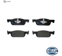 Front Brake Pad Set Fits Dacia Logan 2 MCV 2 HELLA 8DB 355 025-471