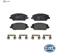 HELLA 8DB 355 037-881 Brake pad set