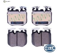 HELLA 8DB 355 039-461 Brake pad set