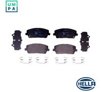 HELLA 8DB 355 040-011 Brake pad set
