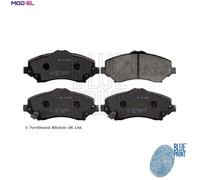 Brake Pads Set fits JEEP WRANGLER Mk3 3.8 Front 2007 on EGT Blue Print Quality
