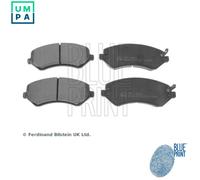 Brake Pads Set fits JEEP CHEROKEE KJ 3.7 Front 01 to 08 EKG Blue Print KV1016349