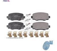 BRAKE PAD SET DISC BRAKE ADA104277 FOR JEEP CHEROKEE/SUV/HATCH/MEDIO EBV 2.2L