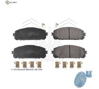 Brake Pads Set fits JEEP CHEROKEE KL 2.2D Front 2015 on Blue Print 68212327AA
