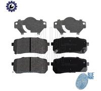 Blueprint Brake Pad Set Rear 110mm Length With Anti-Squeak Plate For Kia Sorento