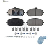 Brake Pads Set fits MERCEDES EQA250 H243 Front 2021 on EM780.200 Blue Print New