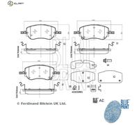 Brake Pads Set fits FIAT TIPO 1.0 Front 2020 on 55282151 Blue Print 77368941 New