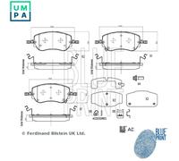 BLUE PRINT ADBP420119 Brake pad set