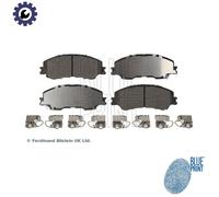BRAKE PAD SET DISC BRAKE ADBP420135 FOR ISUZU D-MAX/III/Platform/Chassis 1.9L