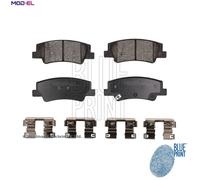 Blue Print Rear Brake Pad Set fits Hyundai Kia