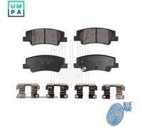 Blue Print Rear Brake Pad Set fits Hyundai Kia
