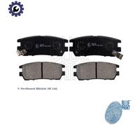 Brake Pads Set fits MITSUBISHI PAJERO/SHOGUN Mk2 2.8D Rear 94 to 99 4M40-T New