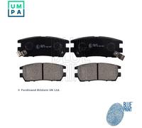 Brake Pads Set fits MITSUBISHI PAJERO/SHOGUN Mk2 3.0 Rear 90 to 00 Blue Print