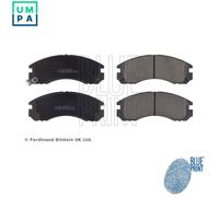 Brake Pads Set fits MITSUBISHI SPACE WAGON N43W 2.0 Front 92 to 04 Blue Print