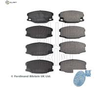 Blue Print Brake Pad Set ADC44262 – Front Axle Disc Brake