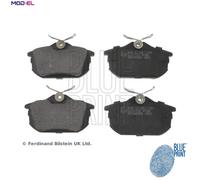 Brake Pads Set fits MITSUBISHI CARISMA Rear 1.3 1.6 1.8 1.9D 95 to 06 Blue Print