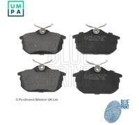 Brake Pads Set fits MITSUBISHI CARISMA Rear 1.3 1.6 1.8 1.9D 95 to 06 Blue Print