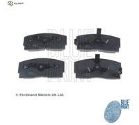 Brake pads Front Axle ADD64207 BLUE PRINT for DAIHATSU CHARADE Mk III