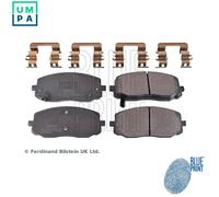 Blue Print Brake Pads Set for Hyundai i20 PB 1.2 Front 08-15 G4LA 581010XA01