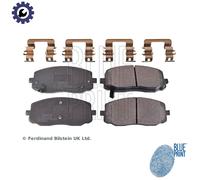 Blue Print Brake Pads Set for Hyundai i20 PB 1.2 Front 08-15 G4LA 581010XA01
