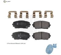 Brake Pads Set fits KIA PICANTO TA 1.0 Front 11 to 17 Blue Print 581011YA00 New