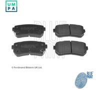 Brake Pads Set fits KIA SELTOS 2.0 Rear 2019 on G4NH Blue Print 583021YA50 New