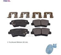 Brake pads Rear Axle ADG042134 BLUE PRINT for HYUNDAI KIA