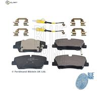 Rear Brake Pad Set Fits Hyundai H350 OE 5830159A10 Blue Print ADG042173