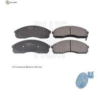 Brake Pads Set fits KIA PREGIO TB 2.7D Front 2003 on J2 Blue Print oK56A3323Z